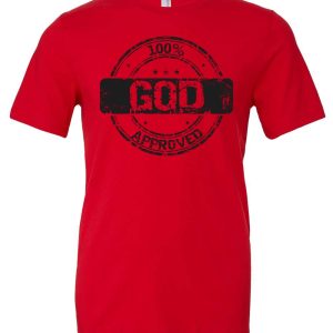 100 Percent God Approved Mens Tee